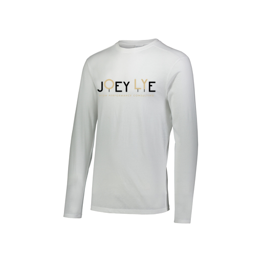 [FTLCUBWH-YS-LOGO1] Decker Youth Tri-Blend T-Shirt - Long Sleeve (Youth S, White, Logo 1)