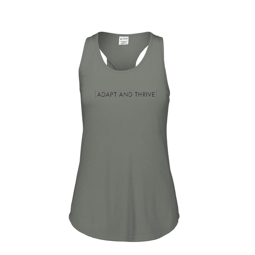 [3078.013.S-LOGO3] Ladies Tri Blend Tank Top (Female Adult S, Gray, Logo 3)