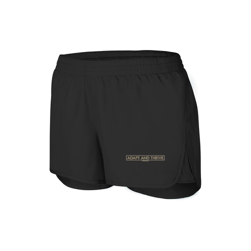 [2430.080.XS-LOGO2] Women's Performance Shorts (Female Adult XS, Black, Logo 2)