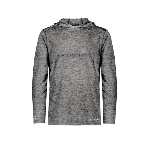 [FOLHCGBK-AS-LOGO3] Decker Men's Charge Hoodie (Adult S, Black, Logo 3)