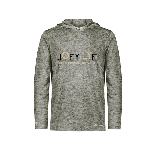 [FOLHCGGY-AS-LOGO1] Decker Men's Charge Hoodie (Adult S, Gray, Logo 1)