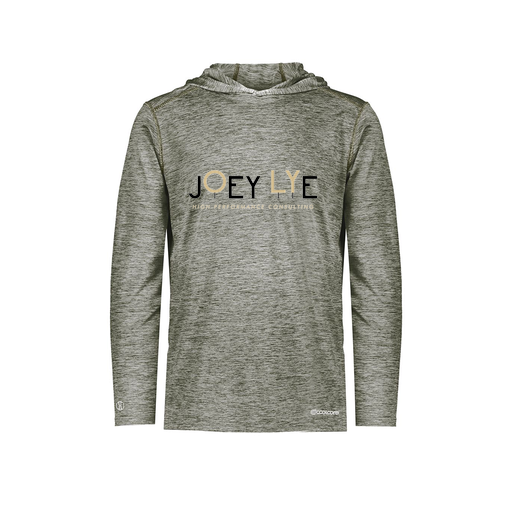 [FOLHCGGY-YS-LOGO1] Decker Youth Charge Hoodie (Youth S, Gray, Logo 1)