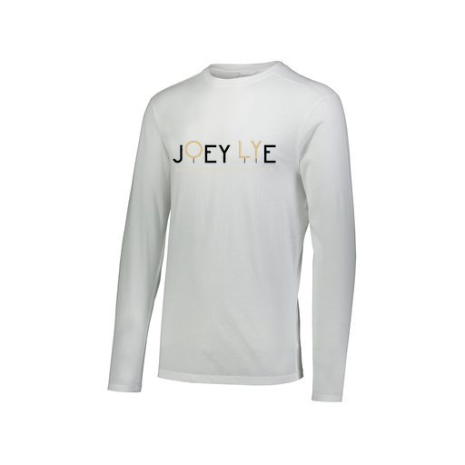 [FTLCUBWH-AXS-LOGO1] Decker Men's Tri-Blend T-Shirt - Long Sleeve (Adult XS, White, Logo 1)
