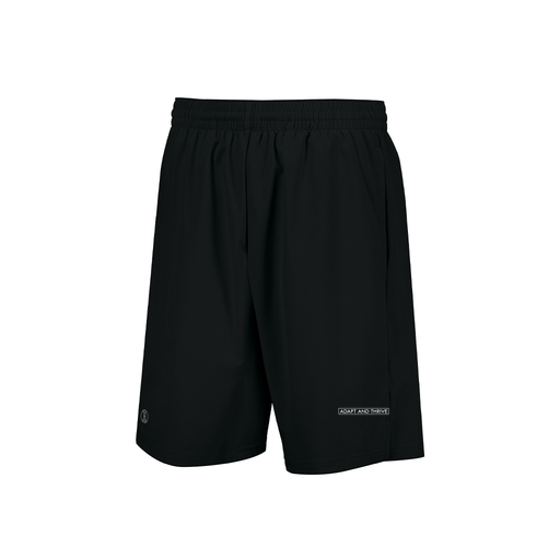 [229556.080.XS-LOGO4] Men's Weld Short (Adult XS, Black, Logo 4)